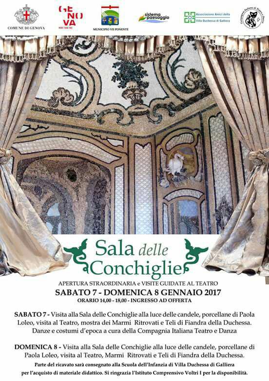 Scopri di più sull'articolo Sala delle Conchiglie: straordinaria apertura
