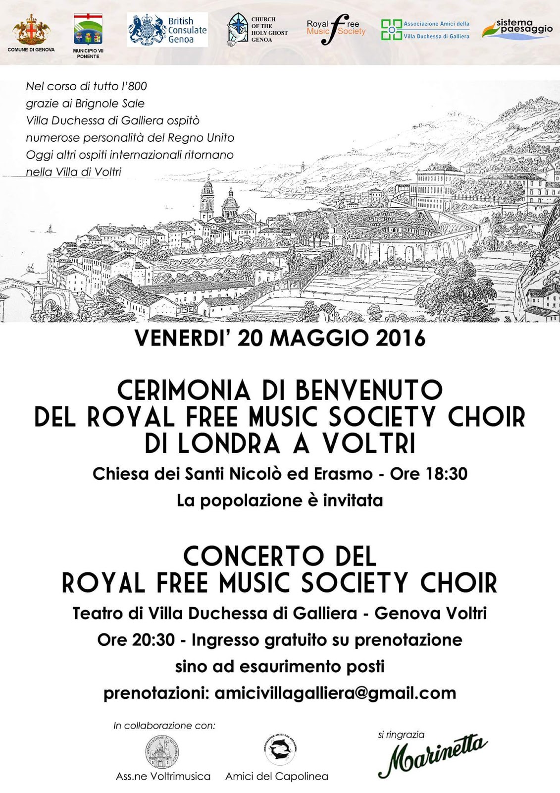 Scopri di più sull'articolo Royal free music society