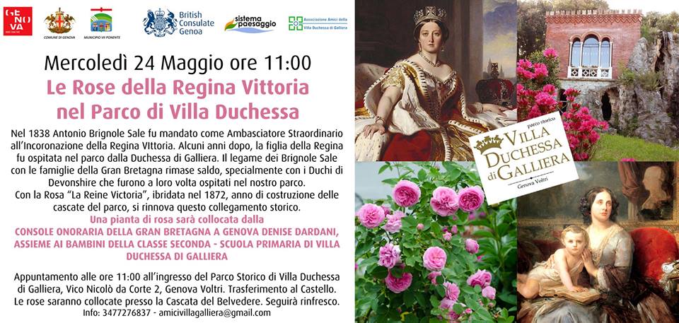Scopri di più sull'articolo Le rose della regina Vittoria nel Parco di Villa Duchessa